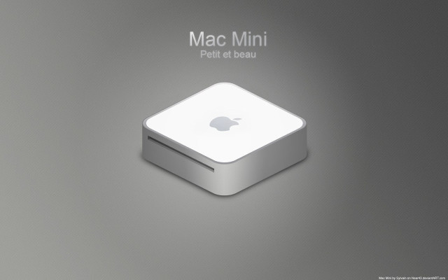 Apple macmini logo eden box free wallpaper for desktop - medium preview image