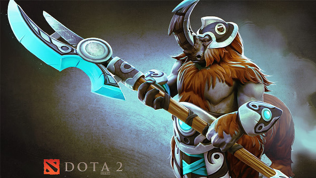 Man axe helmet horned face free wallpaper for desktop - medium preview image