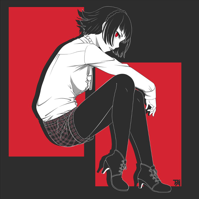 Woman sitting chair legs crossed #16 free wallpaper for tablet - medium preview image