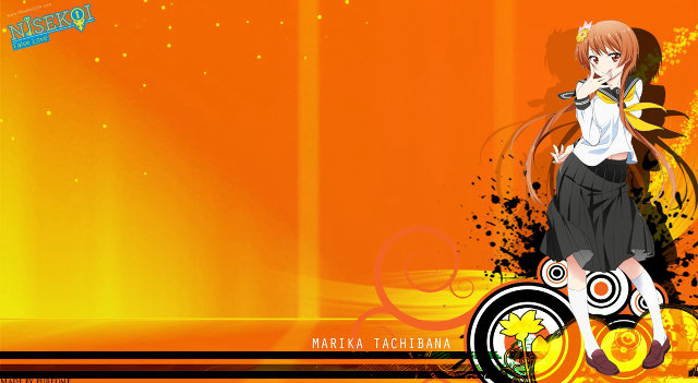Girl cigarette orange background swirls free wallpaper for desktop - medium preview image