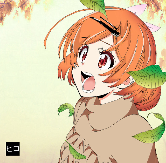 Girl red hair cat ears #2 free wallpaper for tablet - medium preview image