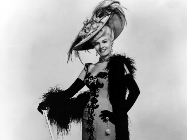 Woman hat dress cane feathered free wallpaper for desktop - medium preview image