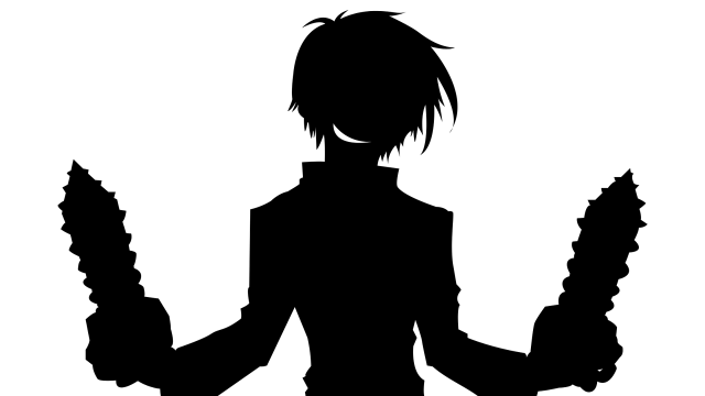 Person sword demon background demon free wallpaper for desktop - medium preview image