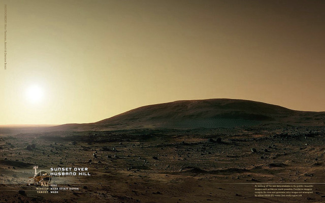 Desert sunset person horse foreground free wallpaper for desktop - medium preview image