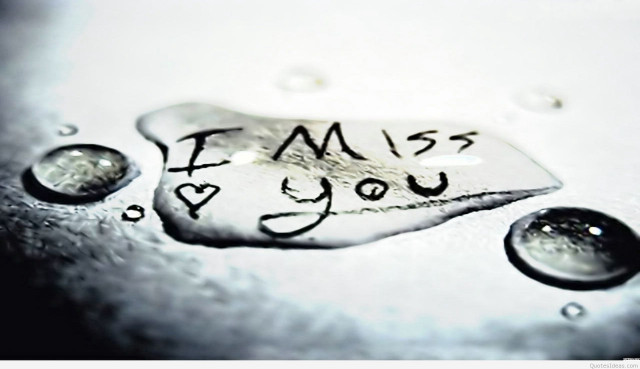 Water drop message closeup black free wallpaper for desktop - medium preview image