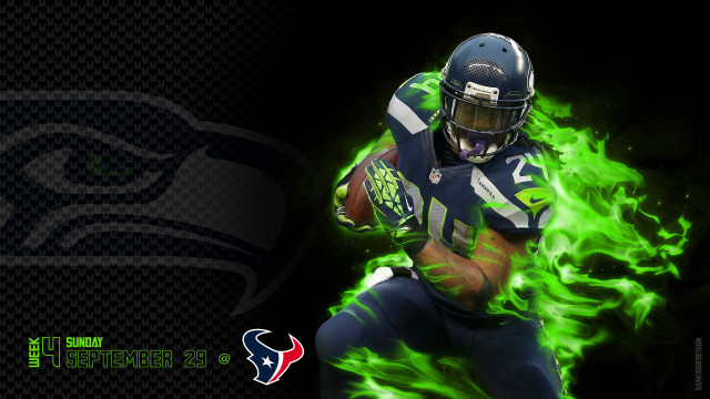 Football player running flame black free wallpaper for desktop - medium preview image