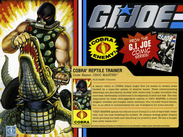 Magazine cover man costume crocodile free wallpaper for desktop - medium preview image