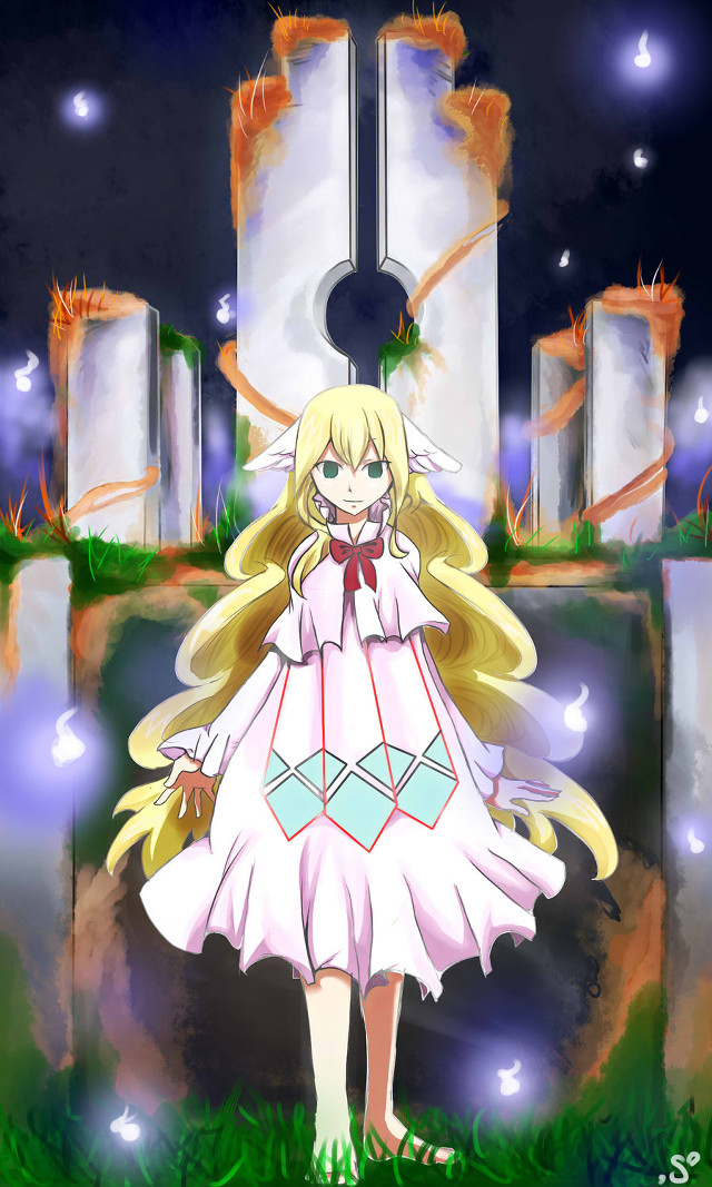 Girl dress building clock star free wallpaper for mobile - medium preview image