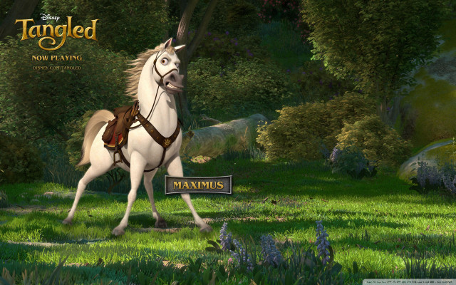 White horse saddle running forest free wallpaper for desktop - medium preview image