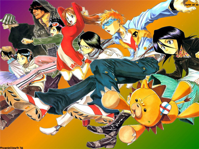 Anime characters background group same free wallpaper for desktop - medium preview image