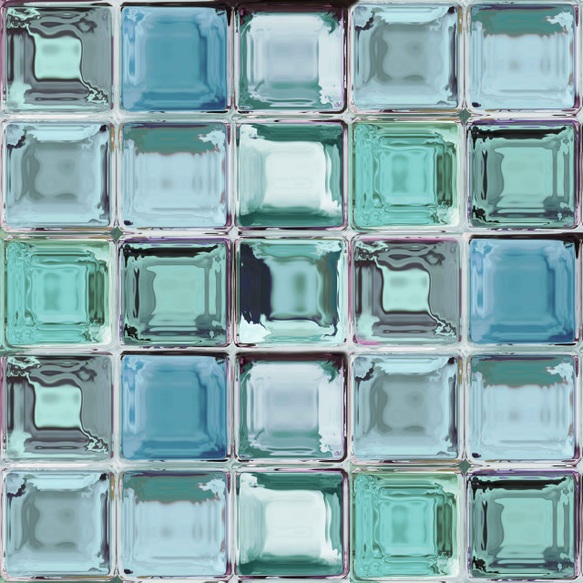 Glass tile wall blue green free wallpaper for tablet - medium preview image