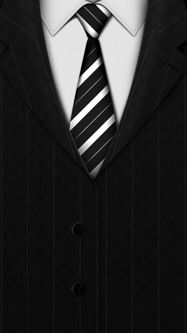 Man suit tie white shirt free wallpaper for mobile - medium preview image