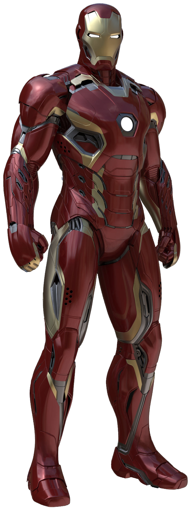Red iron man suit white free wallpaper for mobile - medium preview image