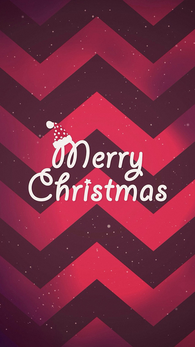 Chevron background merry christmas planet free wallpaper for mobile - medium preview image
