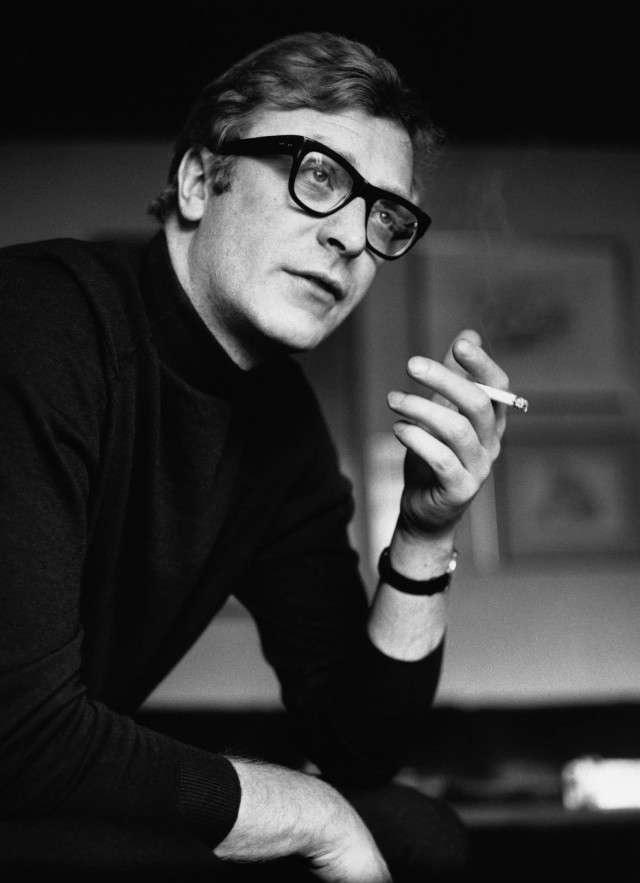 Man glasses smoking cigarette black free wallpaper for mobile - medium preview image