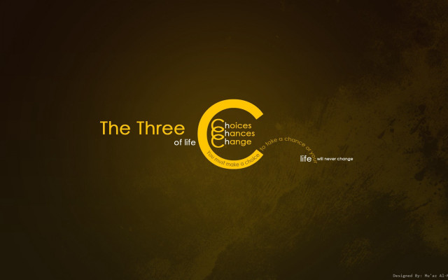 Yellow black logo c three free wallpaper for desktop - medium preview image