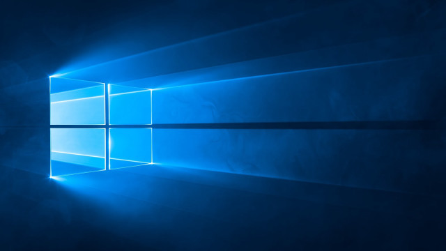 Blue window bright light dark free wallpaper for desktop - medium preview image