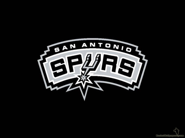 San antonio spurs logo black #4 free wallpaper for desktop - medium preview image