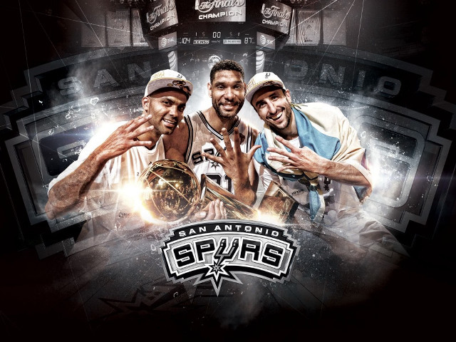 Two men san antonio spurs free wallpaper for desktop - medium preview image