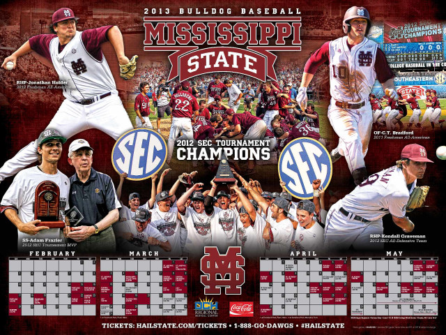 Mississippi state baseball team coaches free wallpaper for desktop - medium preview image