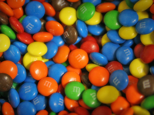 M and m candy bowl free wallpaper for desktop - medium preview image
