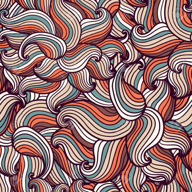 Colorful wavy pattern surface design free wallpaper for tablet - medium preview image