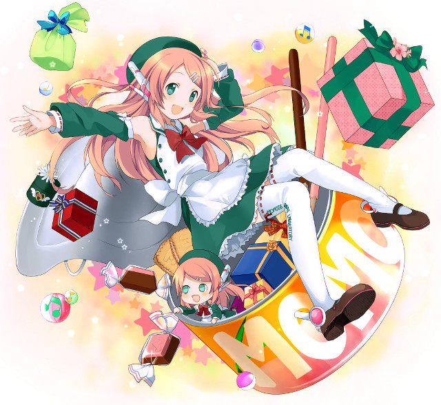 Girl green dress table objects free wallpaper for tablet - medium preview image