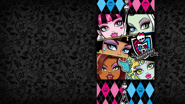 Colorful makeup girls skull face free wallpaper for desktop - medium preview image