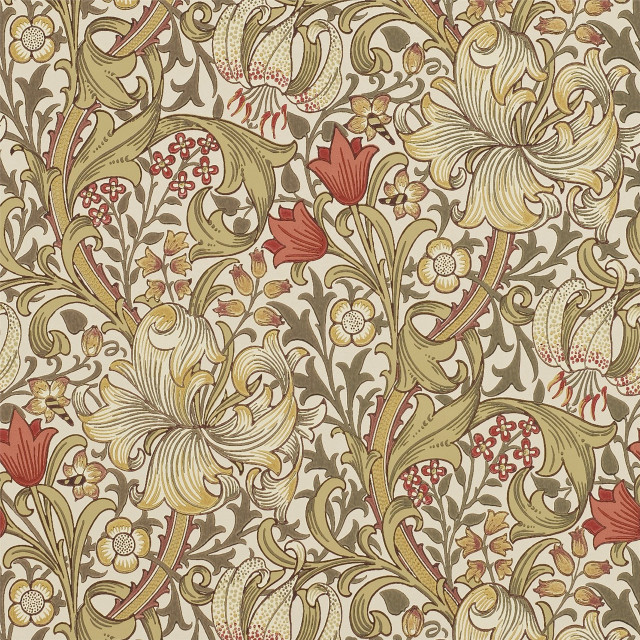 Floral pattern baroque arts crafts free wallpaper for tablet - medium preview image