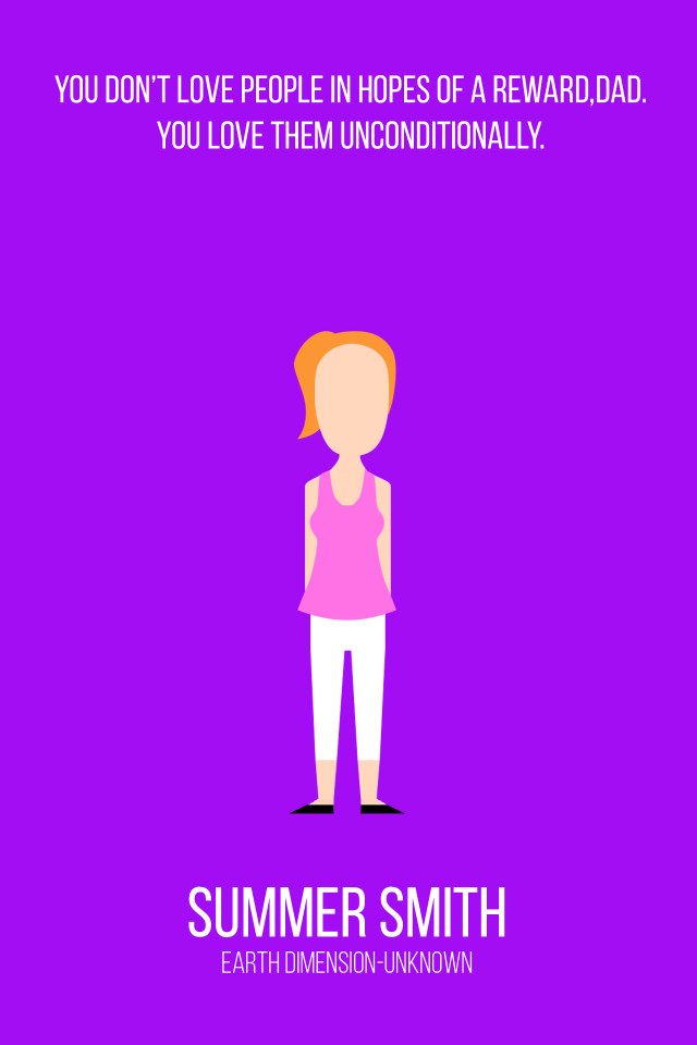 Woman purple background quote summer free wallpaper for mobile - medium preview image