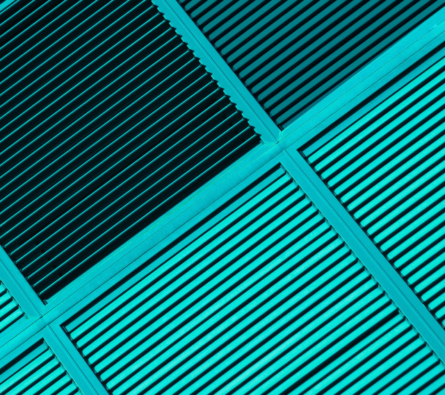 Blue black ceiling clock side free wallpaper for tablet - medium preview image