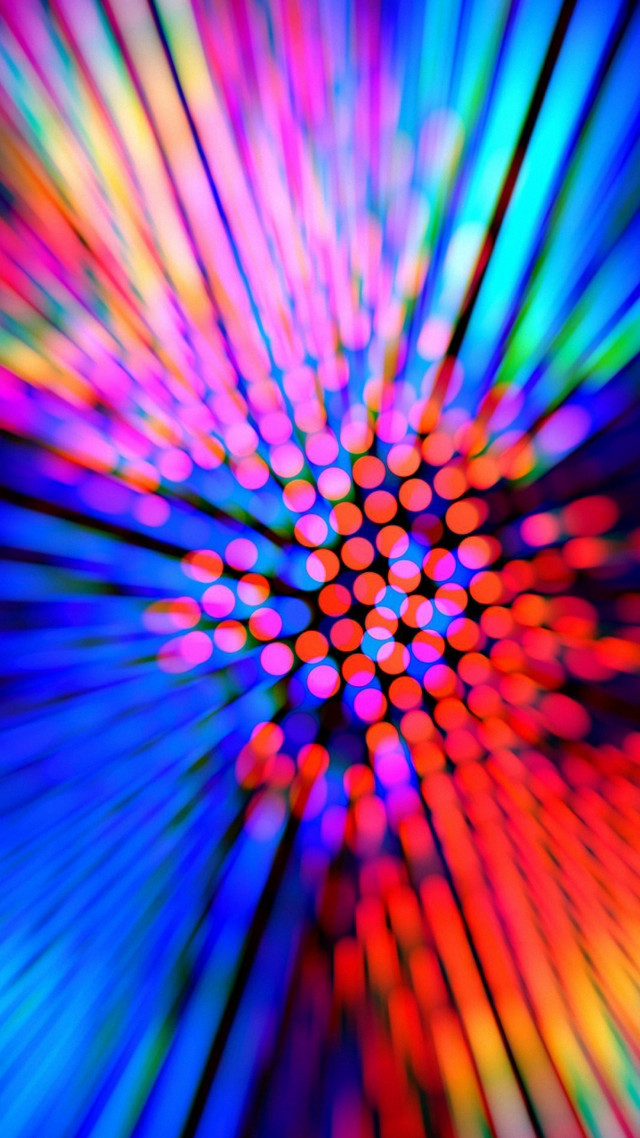 Colorful abstract background circular design #10 free wallpaper for mobile - medium preview image