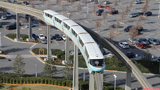 Train bridge parking lot cars free wallpaper for desktop - medium preview image