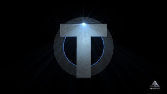 Cross light dark background black free wallpaper for desktop - medium preview image