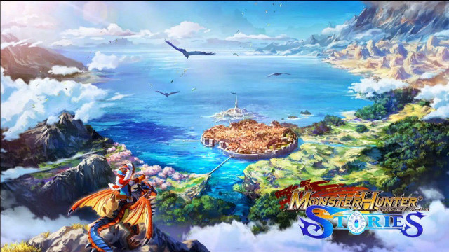 Man horse water bird flying free wallpaper for desktop - medium preview image