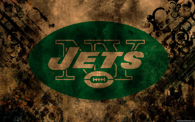 Green white football logo grungy free wallpaper for desktop - medium preview image