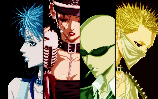 Anime characters colored hair styles #4 free wallpaper for desktop - medium preview image