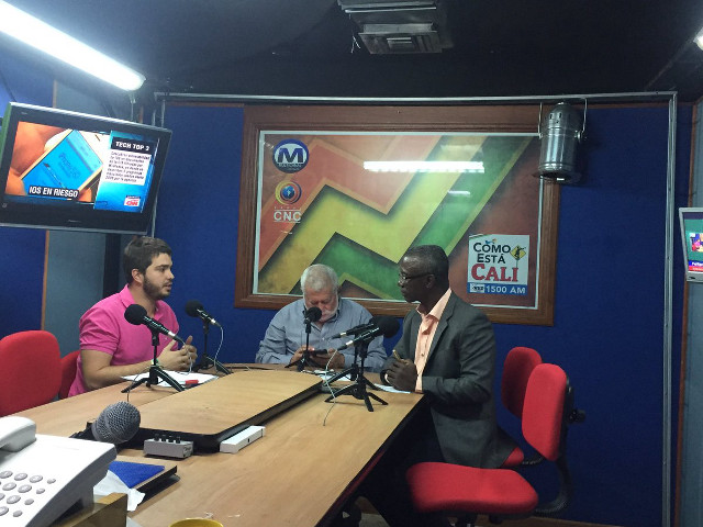 Man sitting table microphones another free wallpaper for desktop - medium preview image