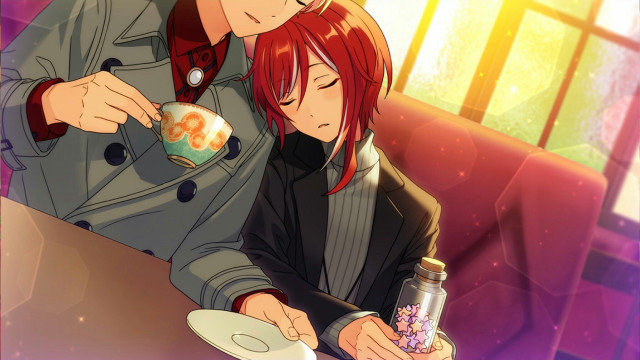 Man woman coffee table food free wallpaper for desktop - medium preview image