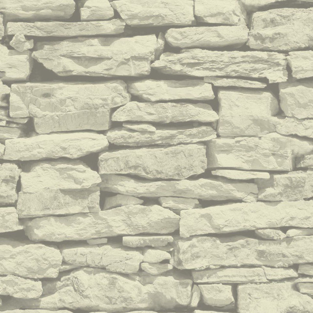 Stone wall white background cat free wallpaper for tablet - medium preview image