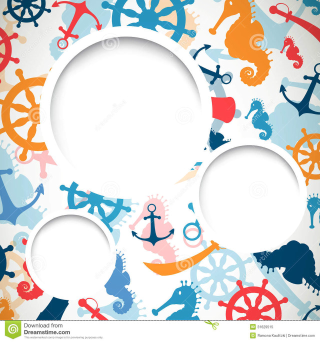 Marine themed background blank space free wallpaper for tablet - medium preview image
