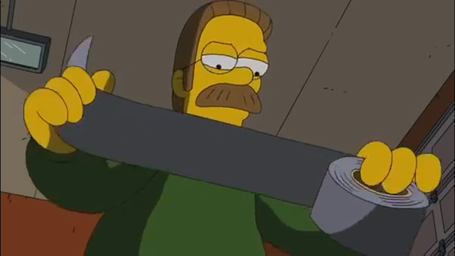 Man holding paint can knife free wallpaper for desktop - medium preview image