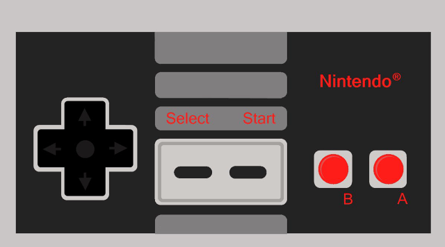Nintendo controller red black buttons free wallpaper for desktop - medium preview image