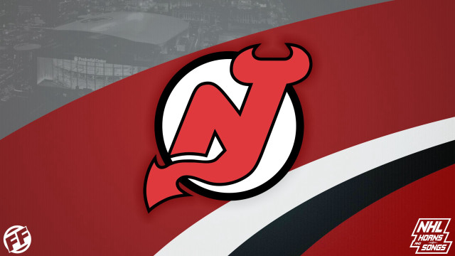 Devils logo red white stripe free wallpaper for desktop - medium preview image