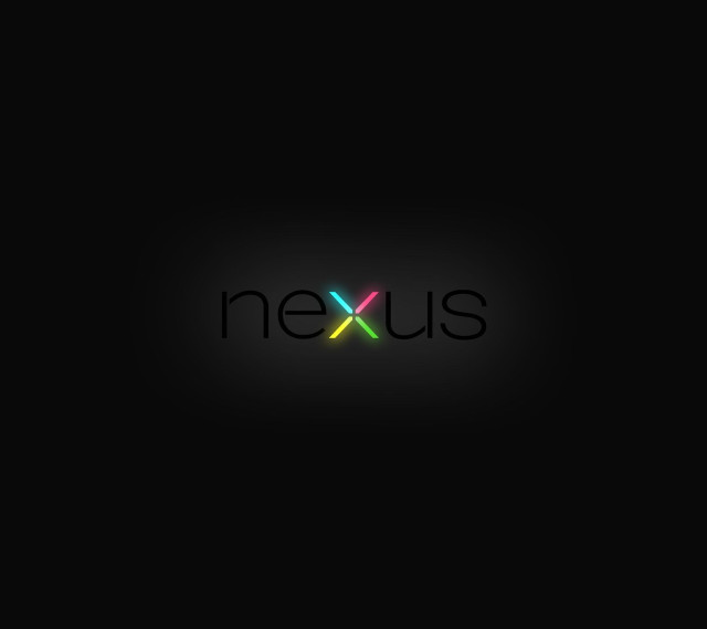 Black background nexus rainbow light free wallpaper for tablet - medium preview image