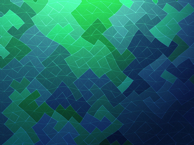 Blue green abstract background leaves free wallpaper for desktop - medium preview image
