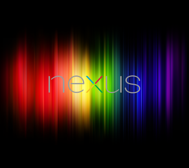 Colorful background nexus white letters free wallpaper for tablet - medium preview image