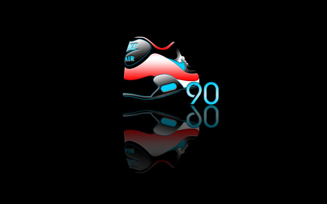 Shoes reflection dark room black free wallpaper for desktop - medium preview image