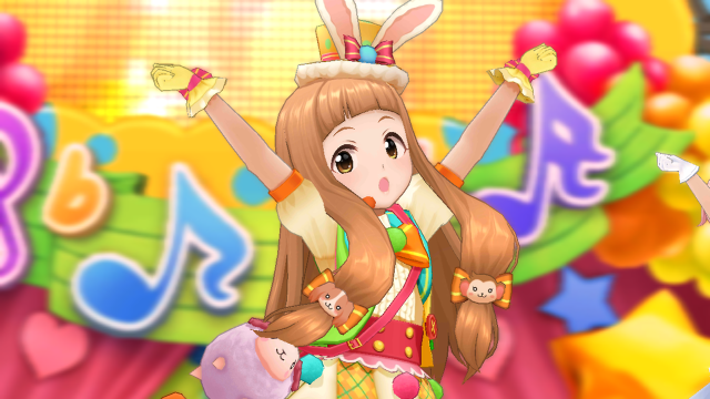 Girl bunny ears teddy bear free wallpaper for desktop - medium preview image