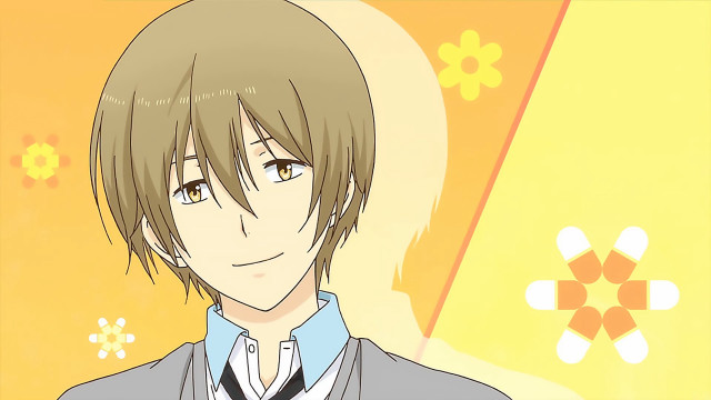 Man tie jacket yellow background free wallpaper for desktop - medium preview image